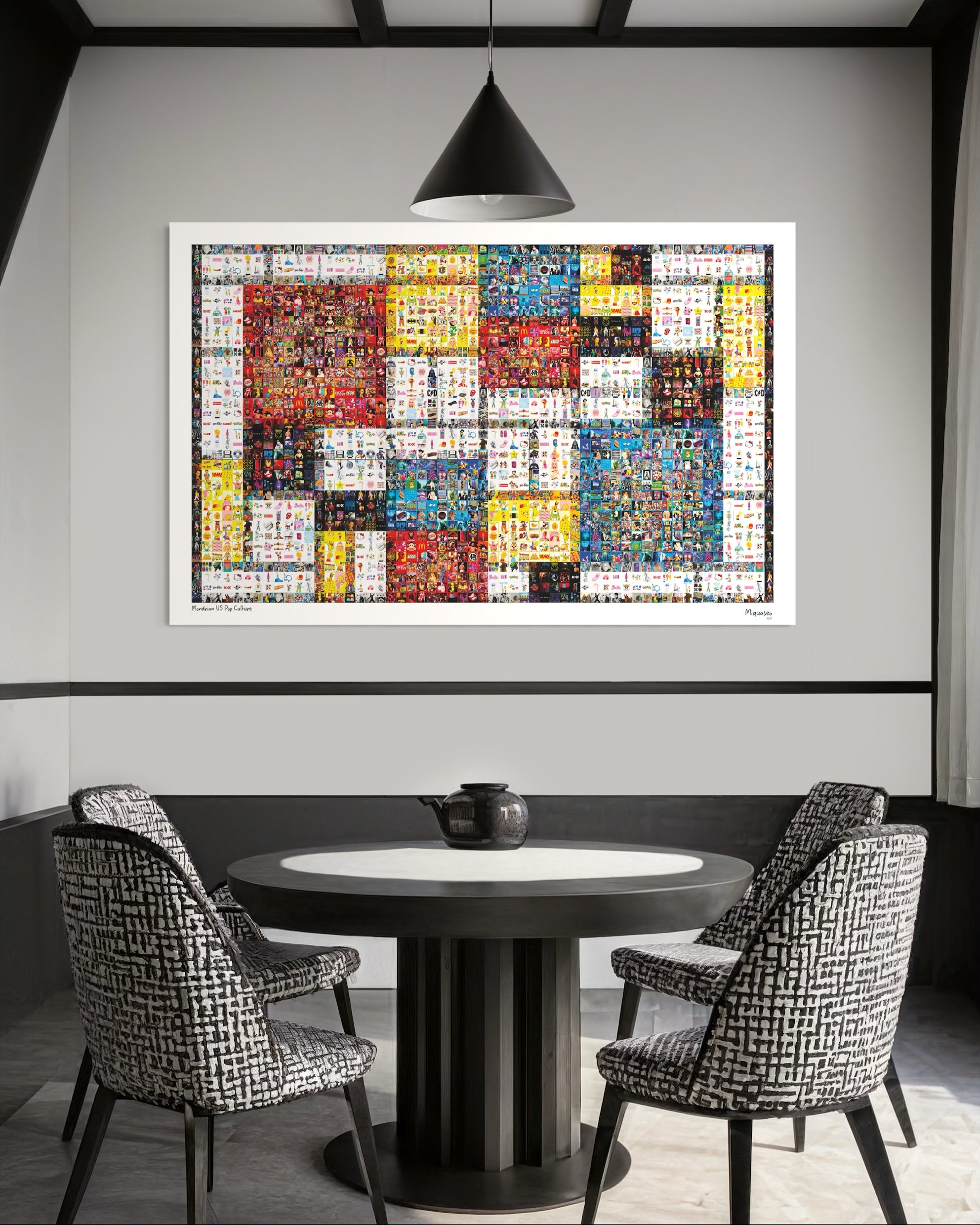 Mondrian VS Pop culture