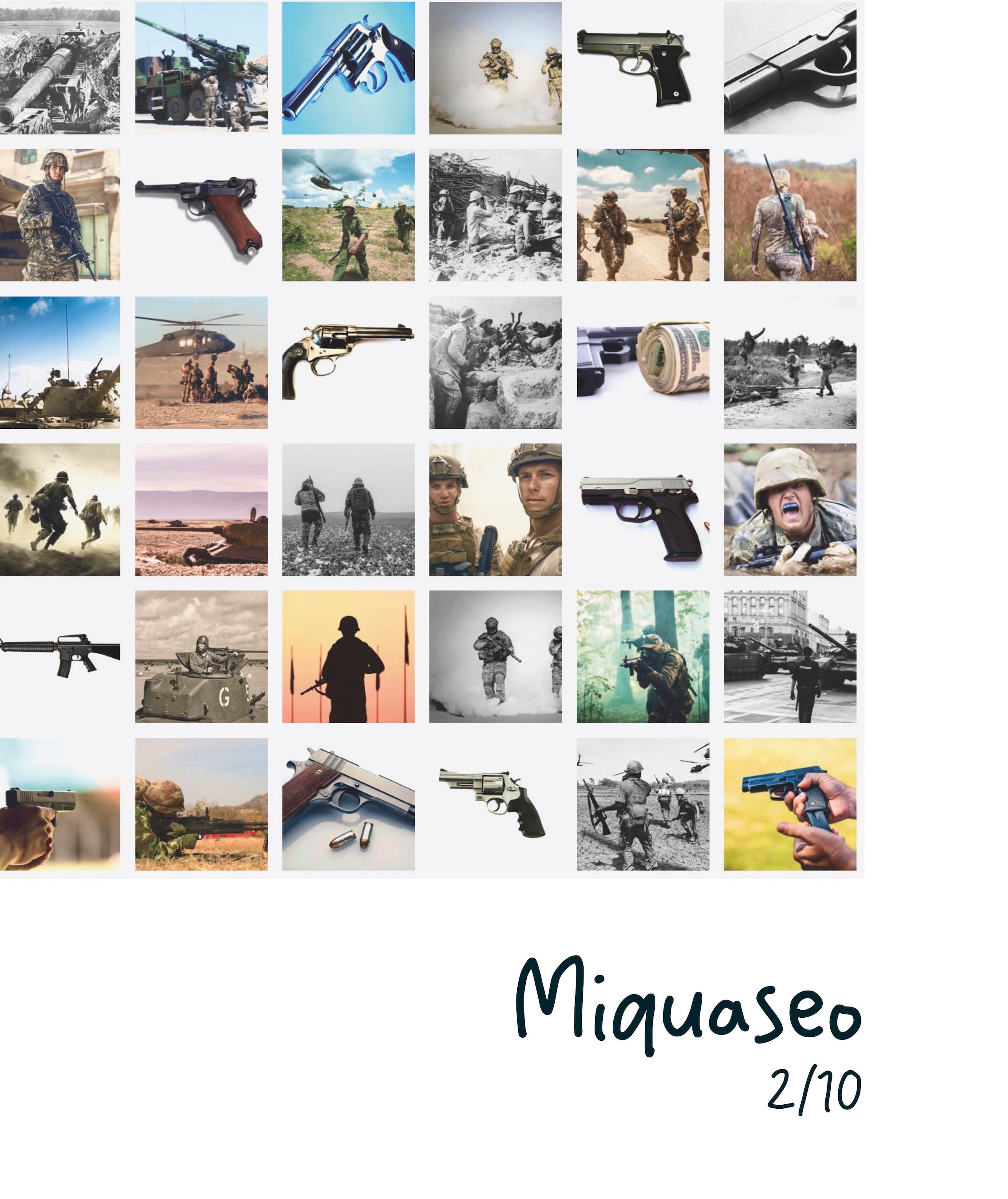 Smiling flower VS War