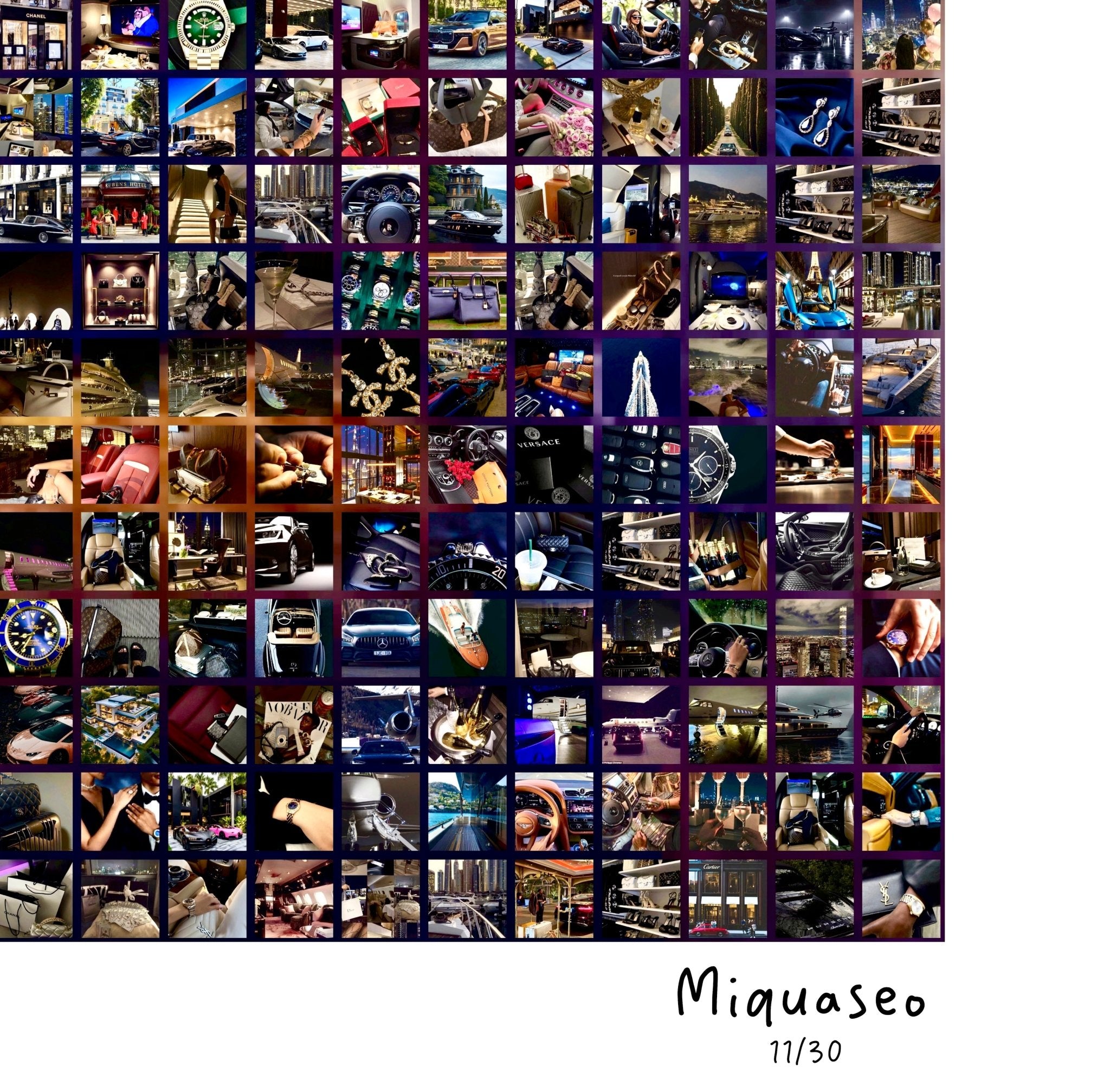 Mona Lisa vs Luxury - MIQUASEO