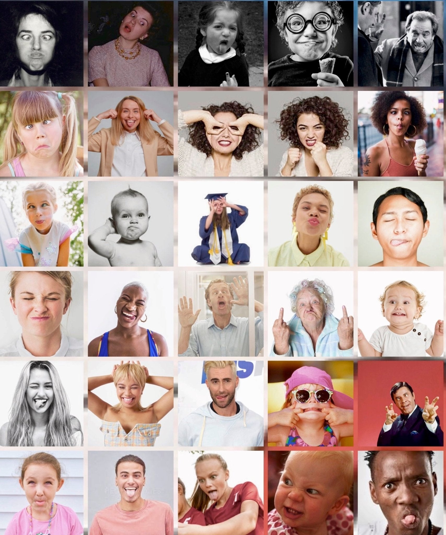 Sad Clown vs Funny Faces - MIQUASEO