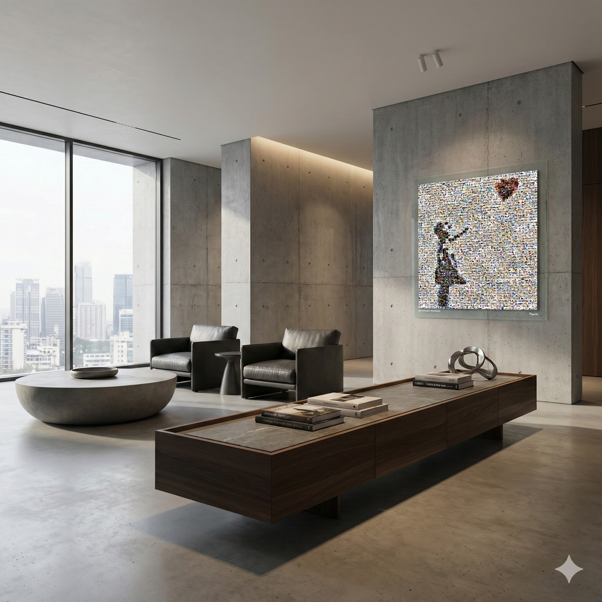 Girl with balloon vs Homeless