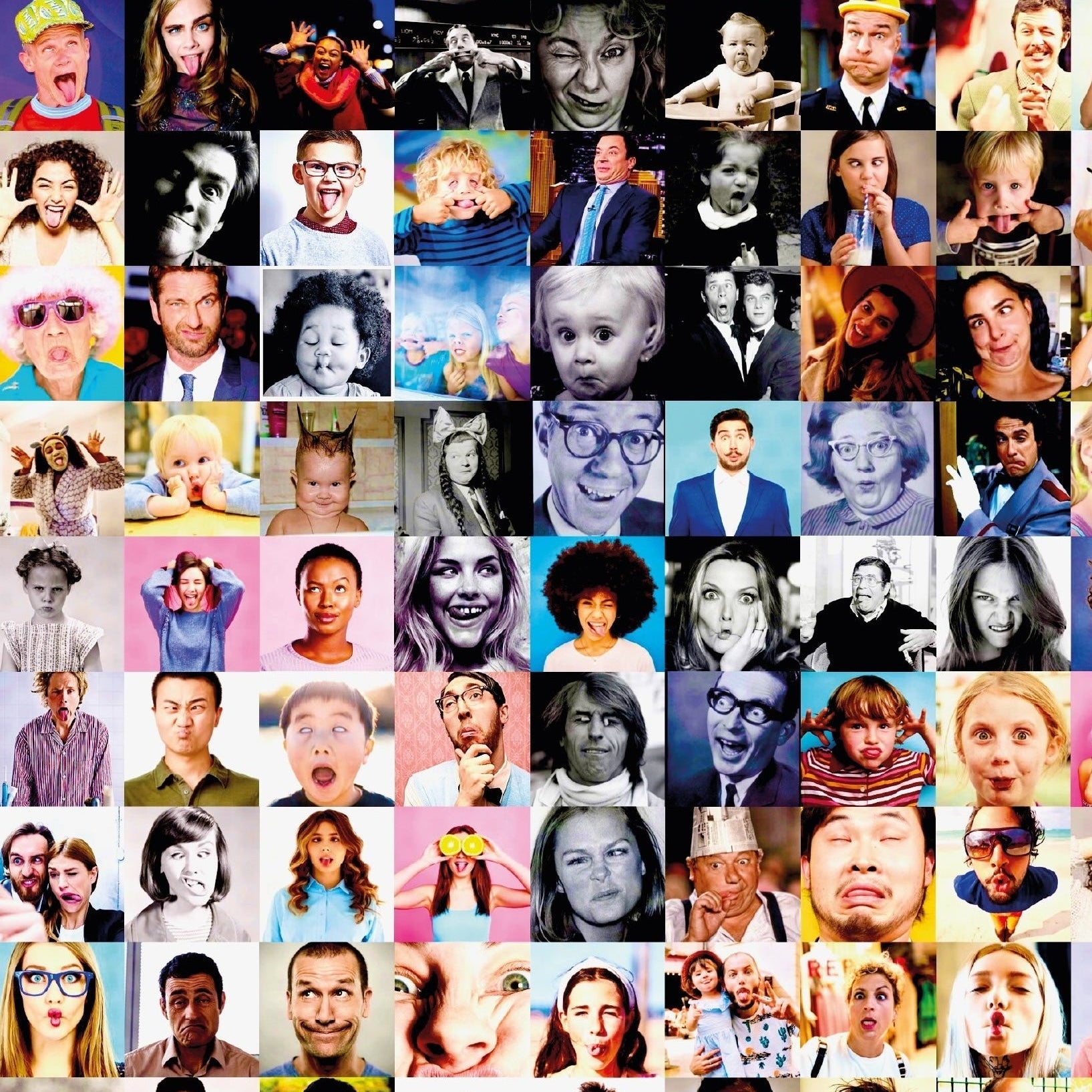 Girls vs Funny Faces