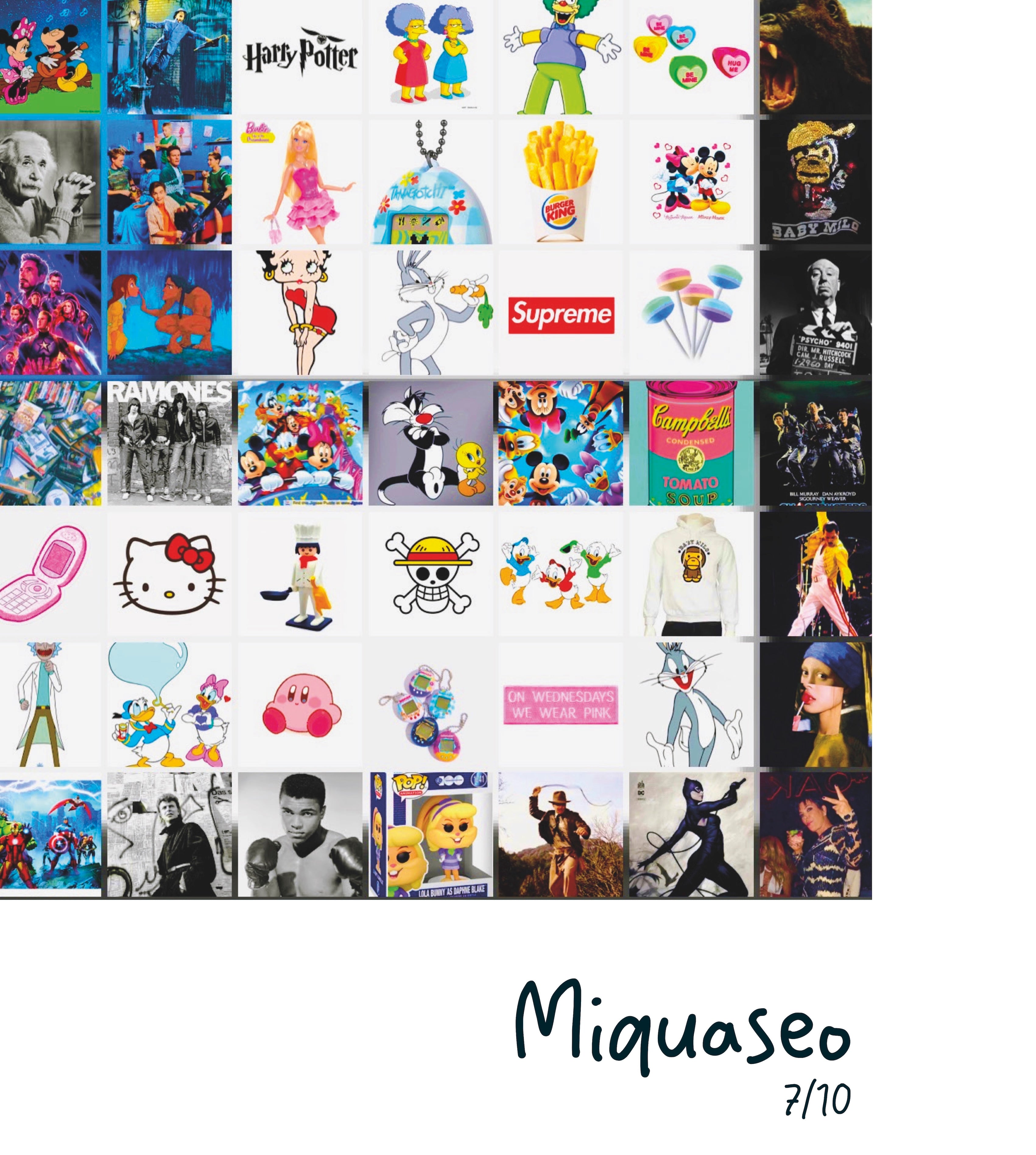 Mondrian VS Pop culture