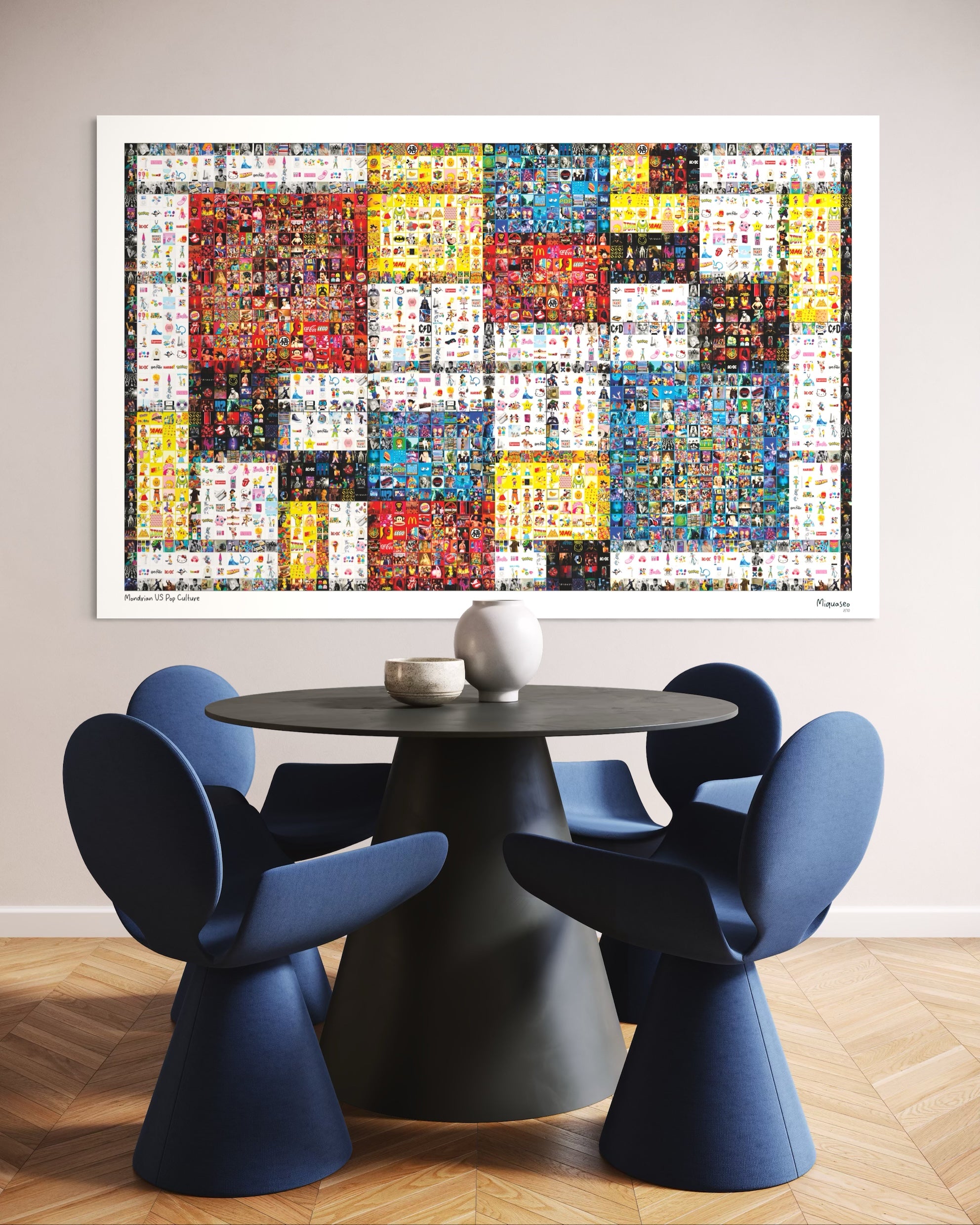 Mondrian VS Pop culture