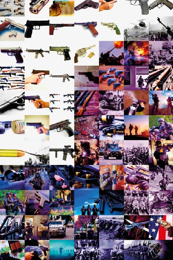 Smiling flower VS War