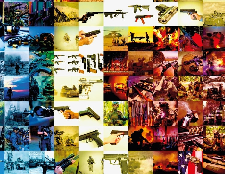 Smiling flower VS War