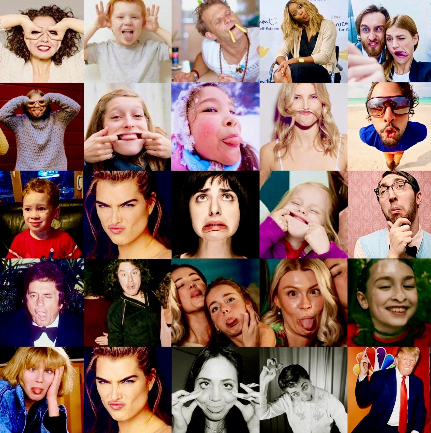 Girls vs Funny Faces - MIQUASEO