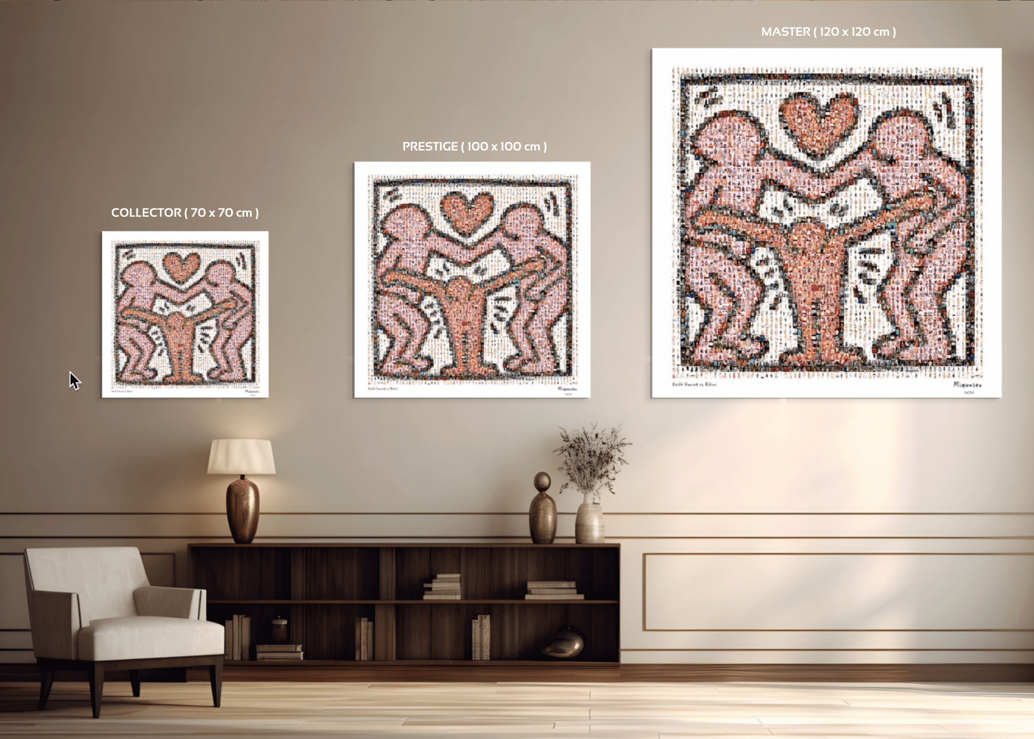 Keith Haring vs Bikini - MIQUASEO