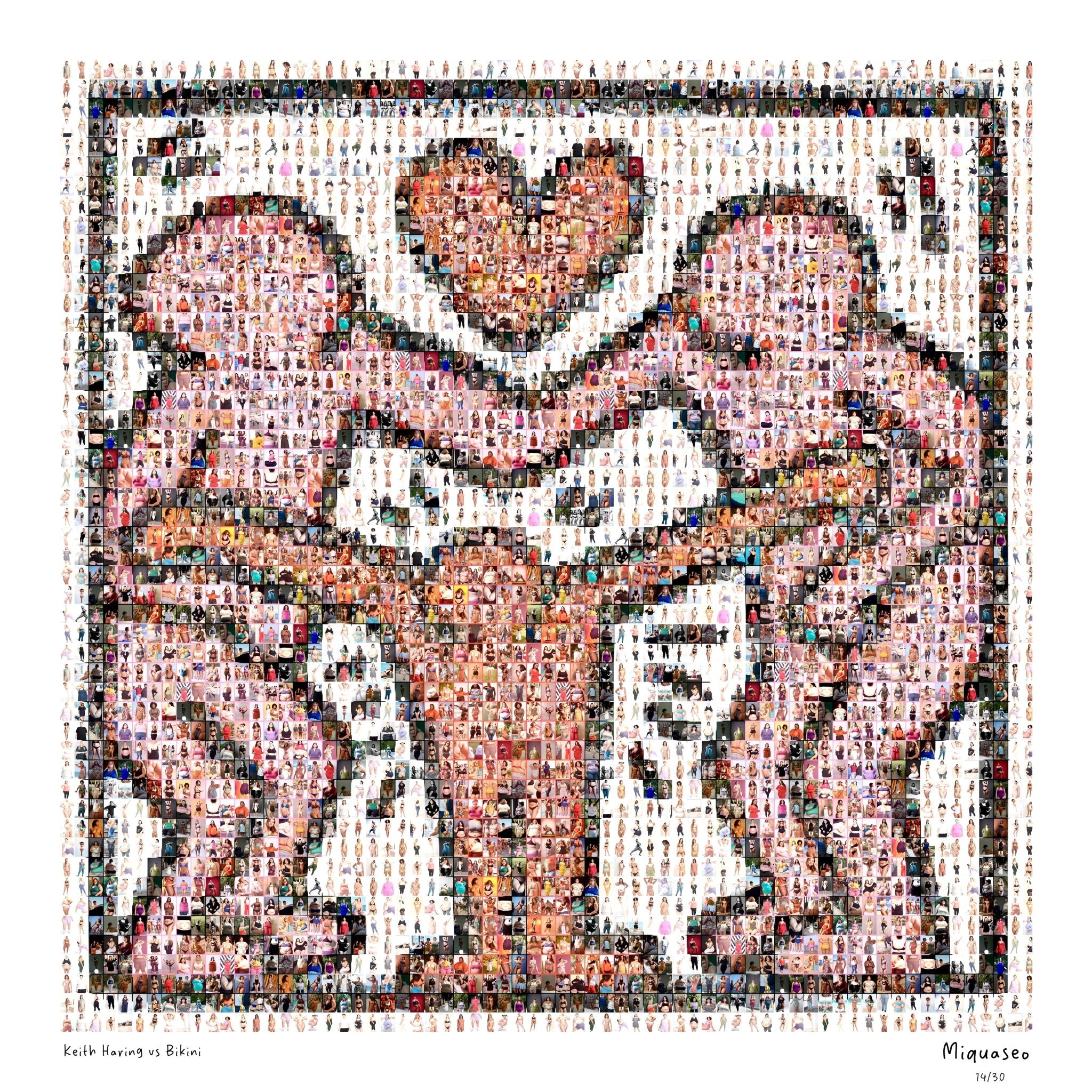 Keith Haring vs Bikini - MIQUASEO