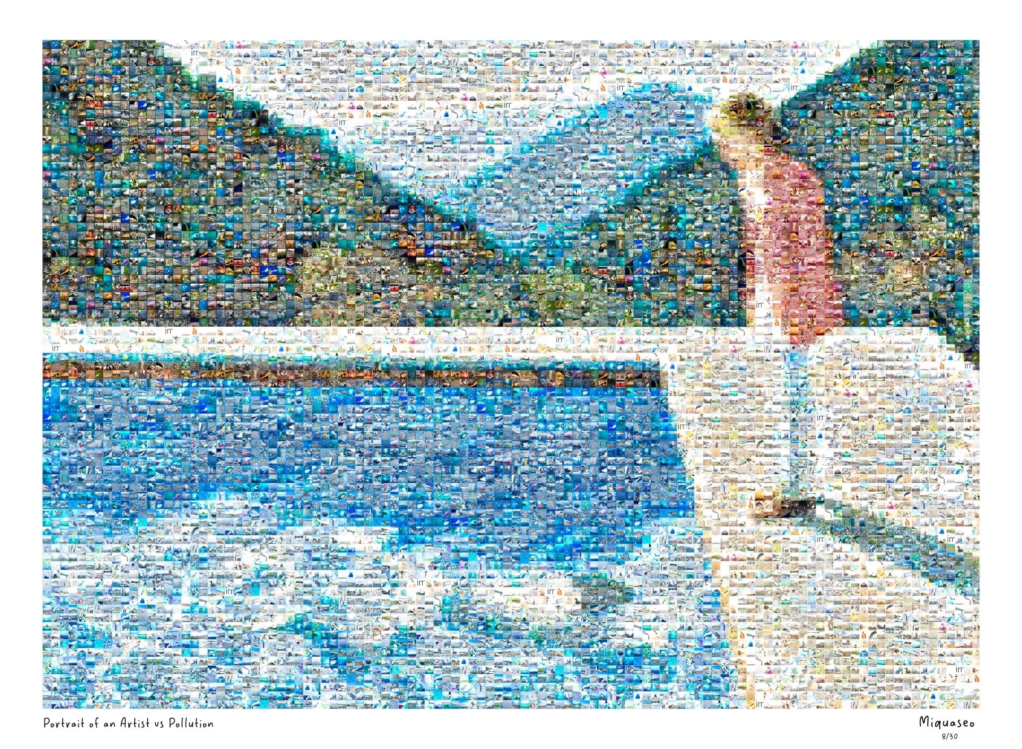 Portrait of an Artist vs Pollution - MIQUASEO
