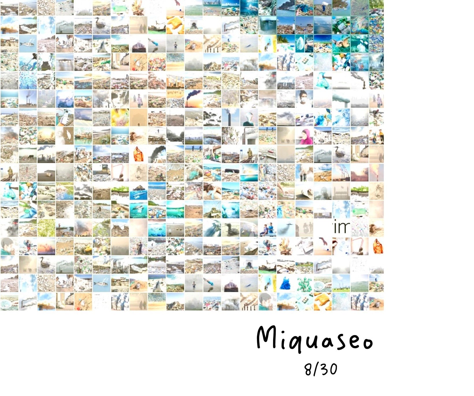 Portrait of an Artist vs Pollution - MIQUASEO